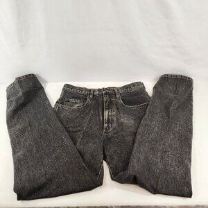 Pepe MATT Jeans Black Medium Wash Straight Leg Jeans Mens Size 34/34 Vtg 1993